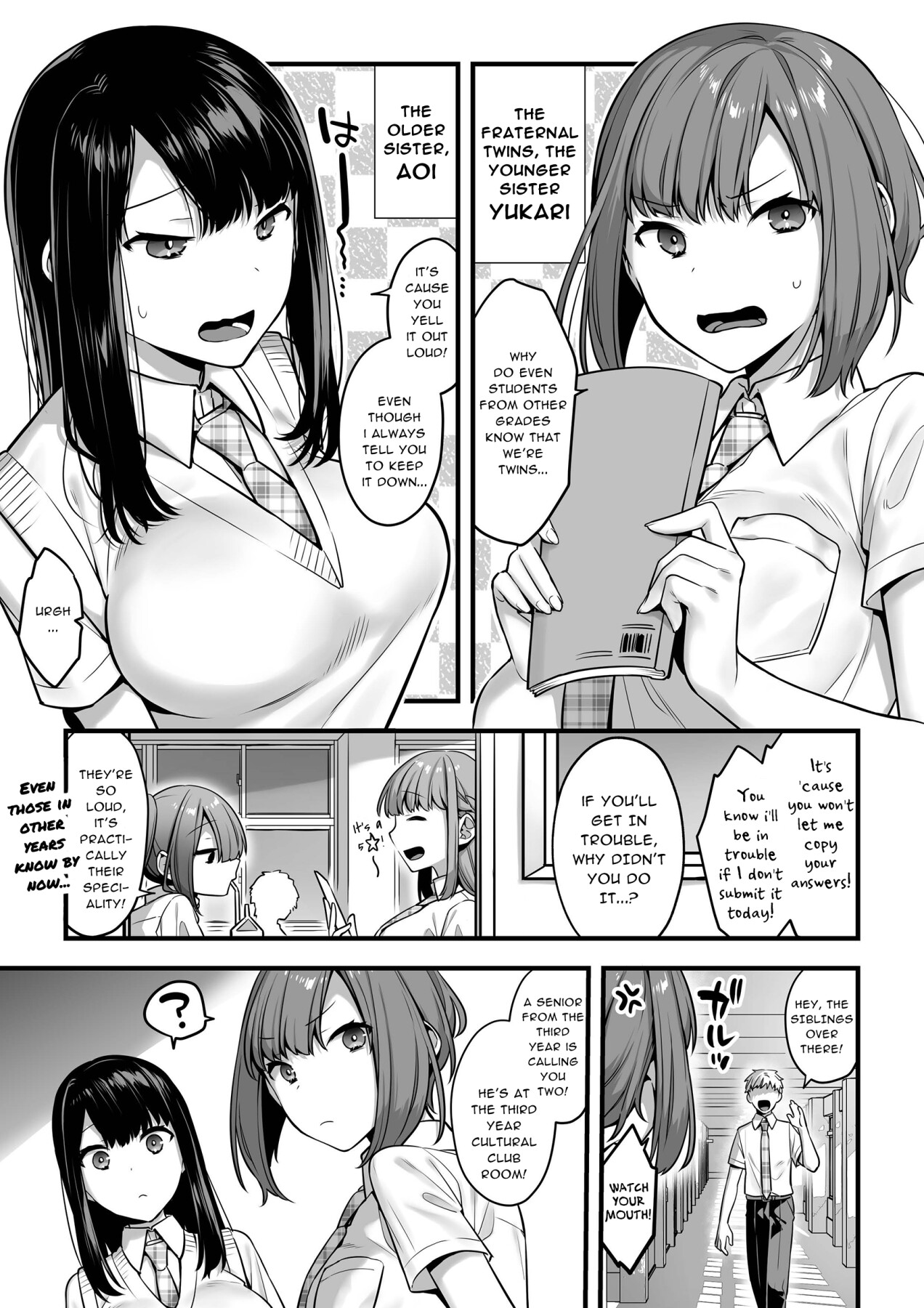 Hentai Manga Comic-Do Twins Get Hypnotized At The Same Time?-Read-4